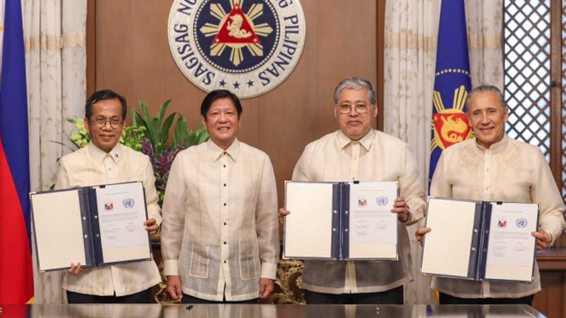 PH Inks New Cooperation Framework With UN For 2024 2028 The   20231024 PAGEONE PBBM 